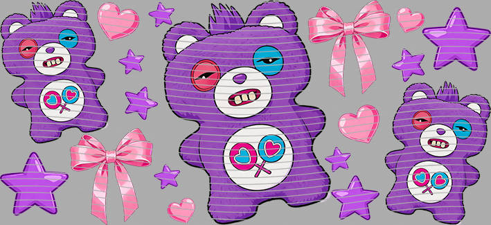16oz Care Bears-Be-176